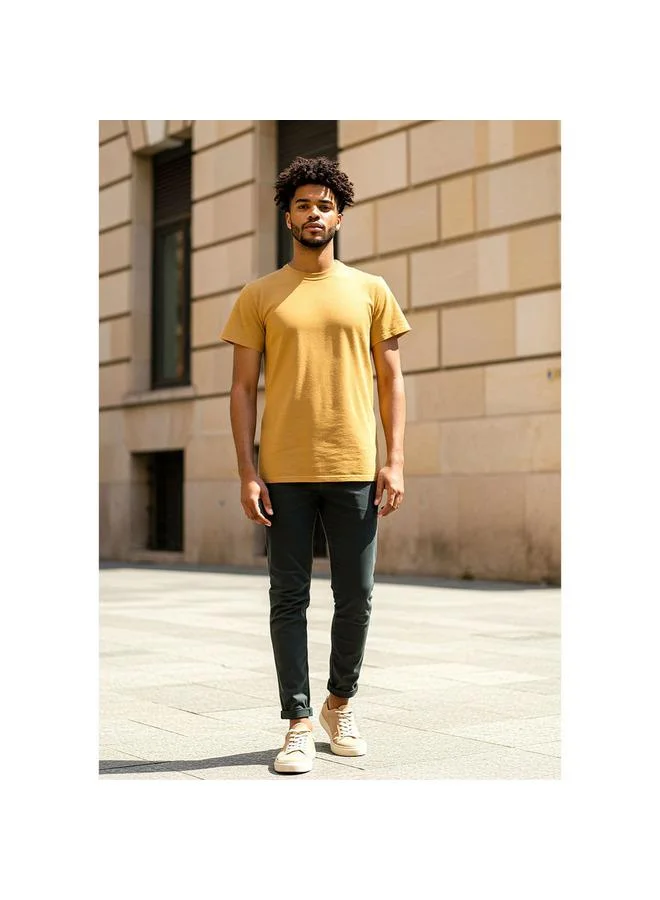 Splash FAV Regular Fit Crew Neck T-shirt with Short Sleeves