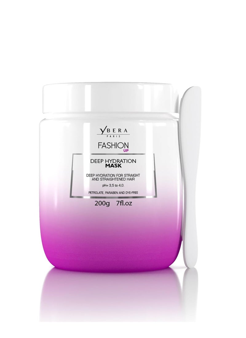 Ybera Paris Fashion UP Mask | Ideal for Extremely Dry Hair | Shining Hair | Color Safe | Enhanced with Oil Grape Seed & Murumuru | Sulfates-Parabens Free | 7.0 Oz  - Image 1