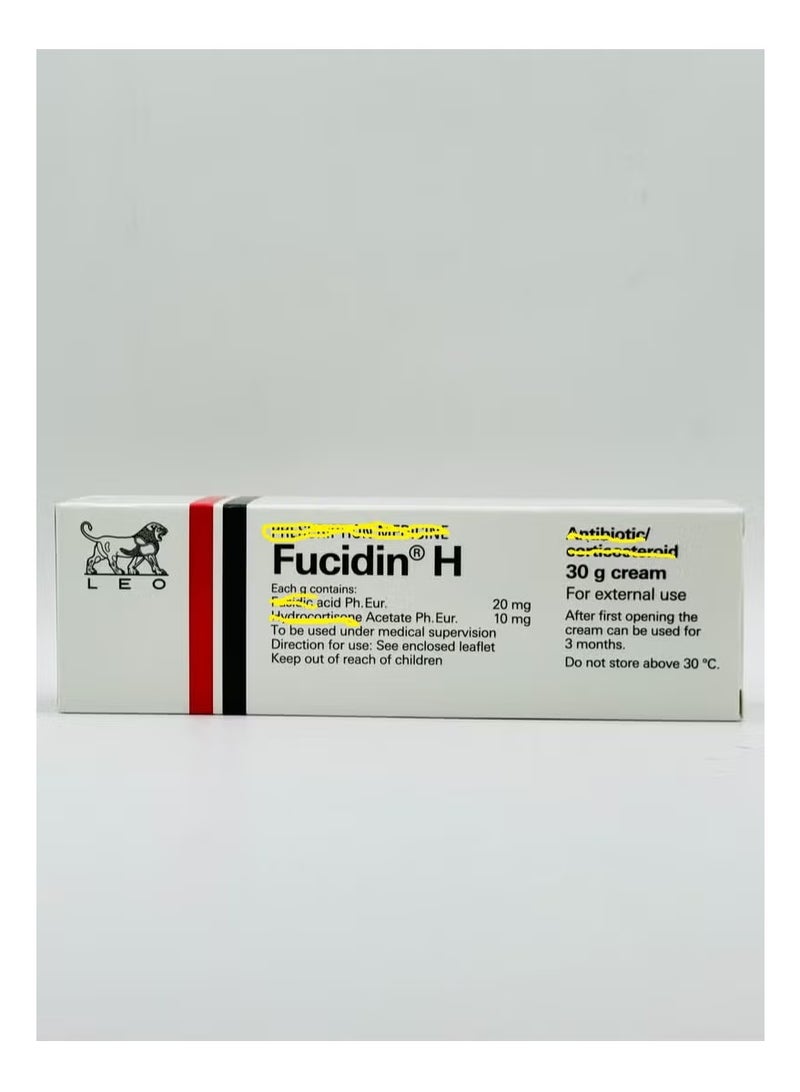 Fucidin H Cream 30gm - Image 2