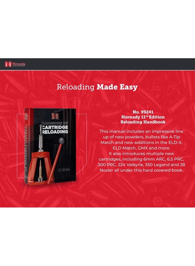 Hornady 11th Edition Handbook of Cartridge Reloading - Image 4
