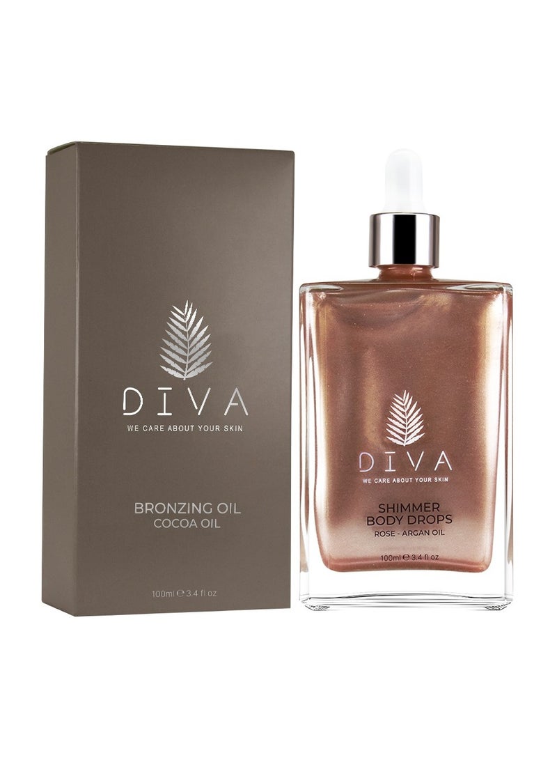Diva BRONZING OIL COCOA OIL 100ML - Image 1