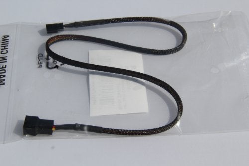 OKGEAR 3 Pin Sleeved Fan Extension Cable (12") - Image 1