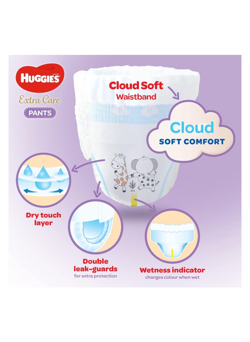 Huggies - Huggies Extra care size 2 , 64 Diapers ( 4-6kg) - Image 1