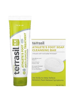 Terrasil Terrasil, Athlete's Foot Anti-Fungal Kit, 2 Piece Kit  - Image 1