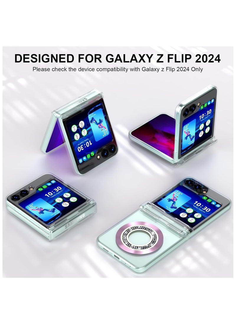 Protect PROTECT Magnetic Clear Case for Samsung Galaxy Z Flip 6 | Transparent, Premium Protection, Wireless Charging Compatible – Model: MSFLP6CLR  - Image 4