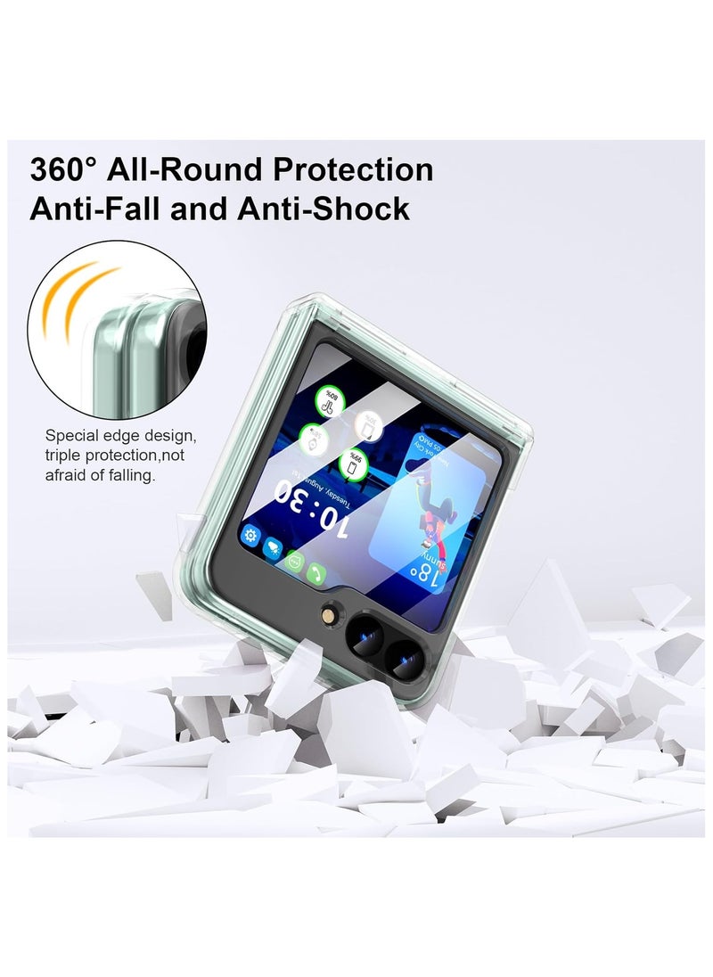 Protect PROTECT Magnetic Clear Case for Samsung Galaxy Z Flip 6 | Transparent, Premium Protection, Wireless Charging Compatible – Model: MSFLP6CLR  - Image 2