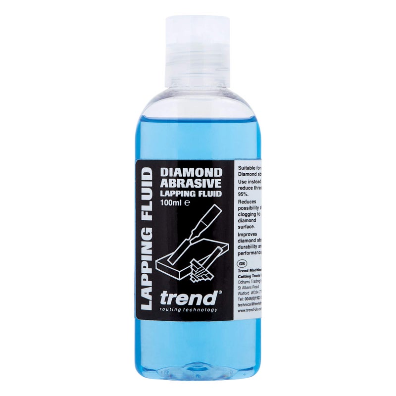 Trend Diamond Abrasive Lapping Fluid, 3.4 fl oz, Blue, Professional Grade Sharpening Fluid for Optimum Performance, DWS/LF/100 - Image 1