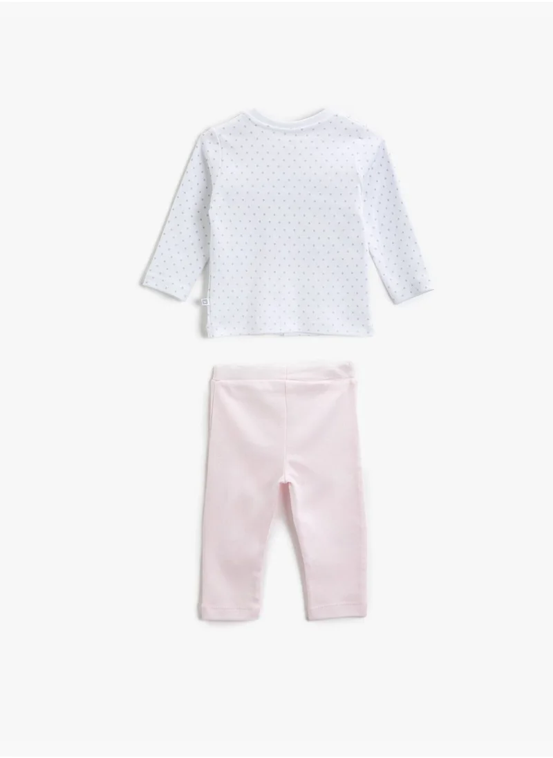 KOTON Basic Set Cotton Bibaby