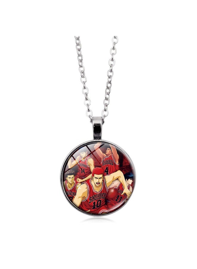 KUYING New Slam Dunk Pendant Sweater Chain Jewelry 