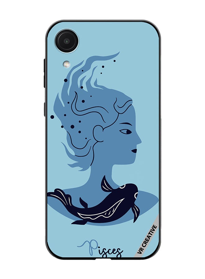 VR CREATIVE Protective Case Cover For Samsung Galaxy A03 Core Pisces Zodiac Sign 2 Design Multicolour - Image 1