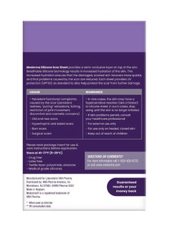 Mederma Medical Grade Silicone Scar Sheets 4 Count  - Image 2