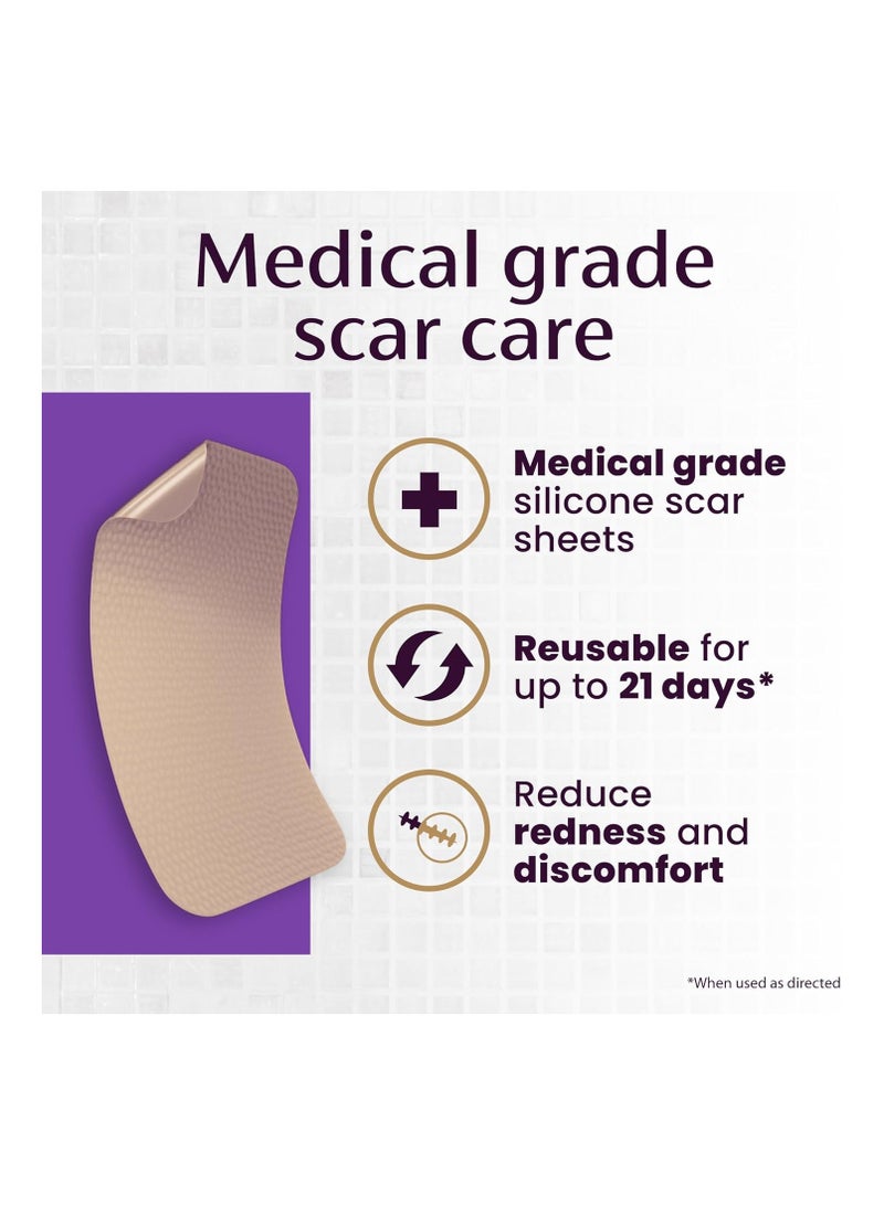 Mederma Medical Grade Silicone Scar Sheets 4 Count - Image 4