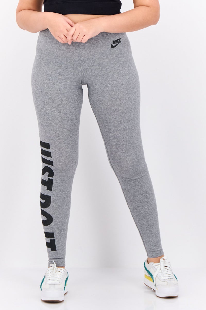 Nike Women Sportswear Fit Training Tights, Grey - Image 1