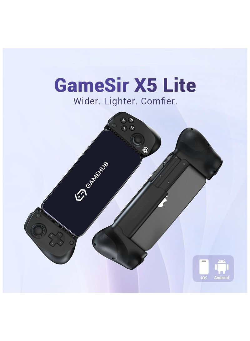 GameSir X5 Lite Stretching Mobile Gaming Controller for Android  iPhone 15/16 Series (USB-C), 213mm Stretching Length, Hall Effect Joystick, Lightweight Ergonomic Phone Controller- Play Genshin Impa - Image 2