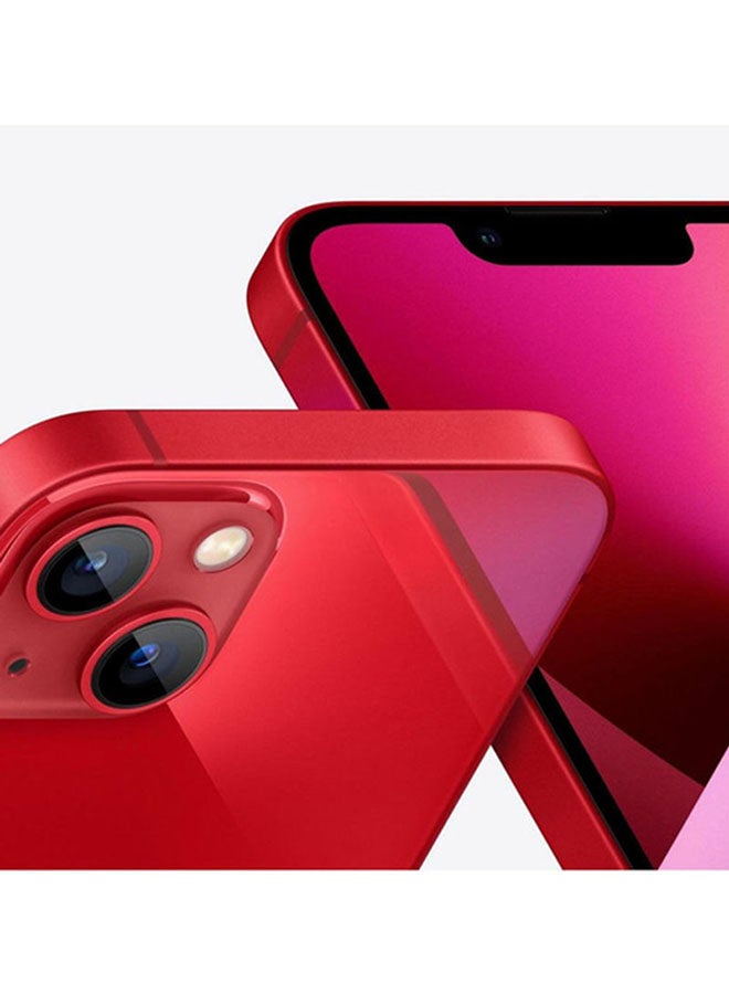 ابل  هاتف آيفون 13 بذاكرة داخلية 256 جيجابايت ودعم لتقنية 5G وتطبيق فيس تايم بلون أحمر (برودكت) ريد - مواصفات دولية - Image 4