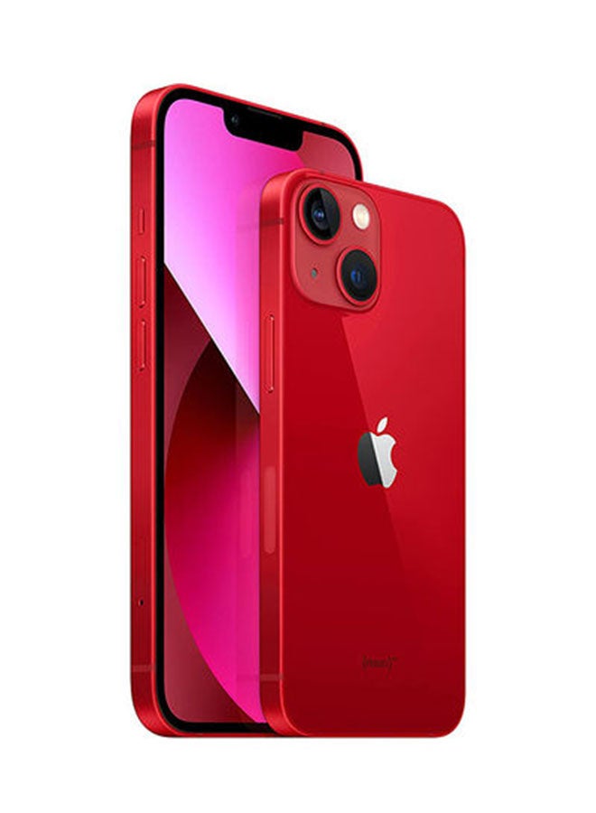 ابل  هاتف آيفون 13 بذاكرة داخلية 256 جيجابايت ودعم لتقنية 5G وتطبيق فيس تايم بلون أحمر (برودكت) ريد - مواصفات دولية - Image 2
