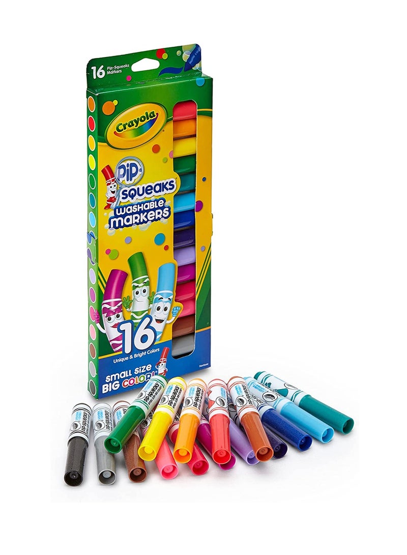 كرايولا Pip-Squeaks أقلام ماركر قابلة للغسل 16ct