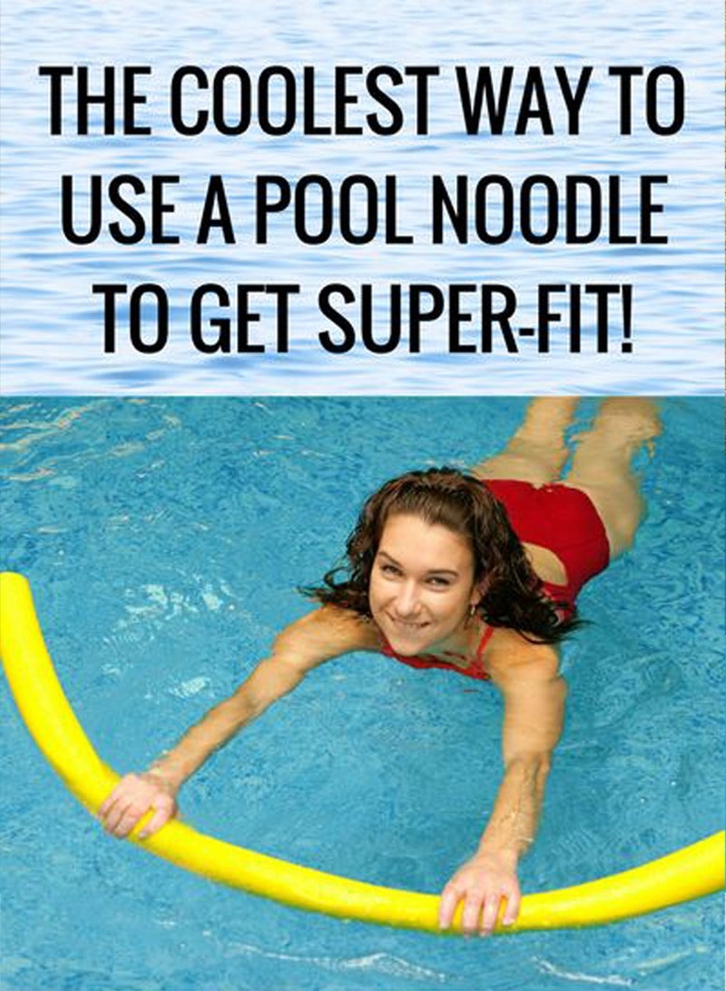 SPORT Pool Noodle Equipment for a Total Body Workout, Cardio and Strength Training - Fun and Effective Aqua Exercise Equipment for Everyone, 2-Piece Set of Floating Noodles - Image 2