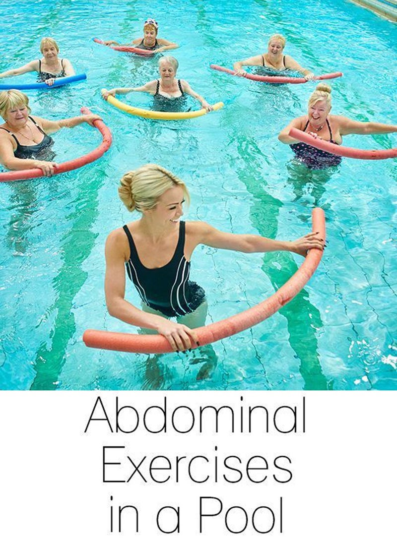 SPORT Pool Noodle Equipment for a Total Body Workout, Cardio and Strength Training - Fun and Effective Aqua Exercise Equipment for Everyone, 2-Piece Set of Floating Noodles - Image 5