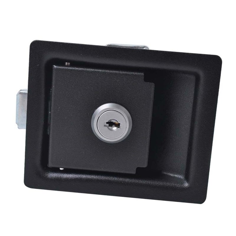 Heavy Duty Carbon Steel Paddle Locks For Truck Tool Boxes 2 Pack Weather Resistant - Image 2