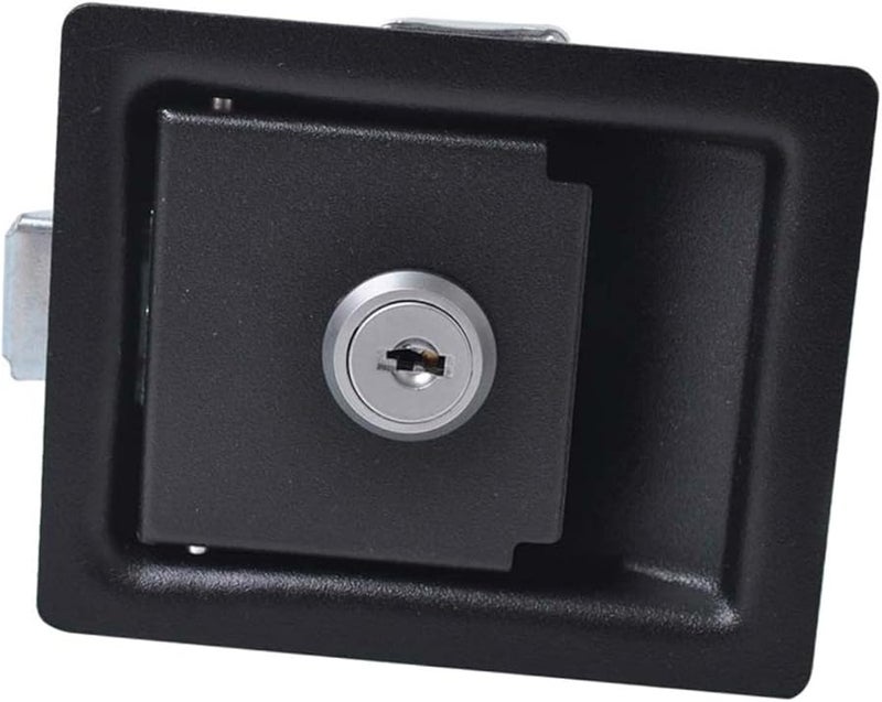 Heavy Duty Carbon Steel Paddle Locks For Truck Tool Boxes 2 Pack Weather Resistant - Image 1