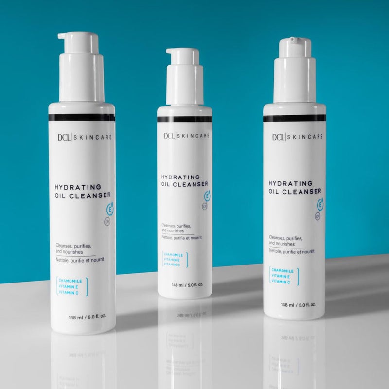 DCL Skincare Hydrating Oil Cleanser for Dry & Sensitive Skin, 4 Fl oz - Image 4