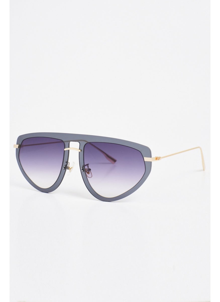 Aqua Di Polo 1987 Women's Brooke Purple UV 400 Protection Sunglasses APSS056701  - Image 4