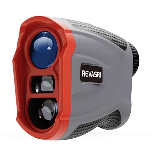 REVASRI Range Finder for Golf, Rangefinder with Slope, Magnetic Mount and Pin Lock Vibraiton, 1000 Yards Range Finder for Golfers, USB-C Rechargeable - Image 1