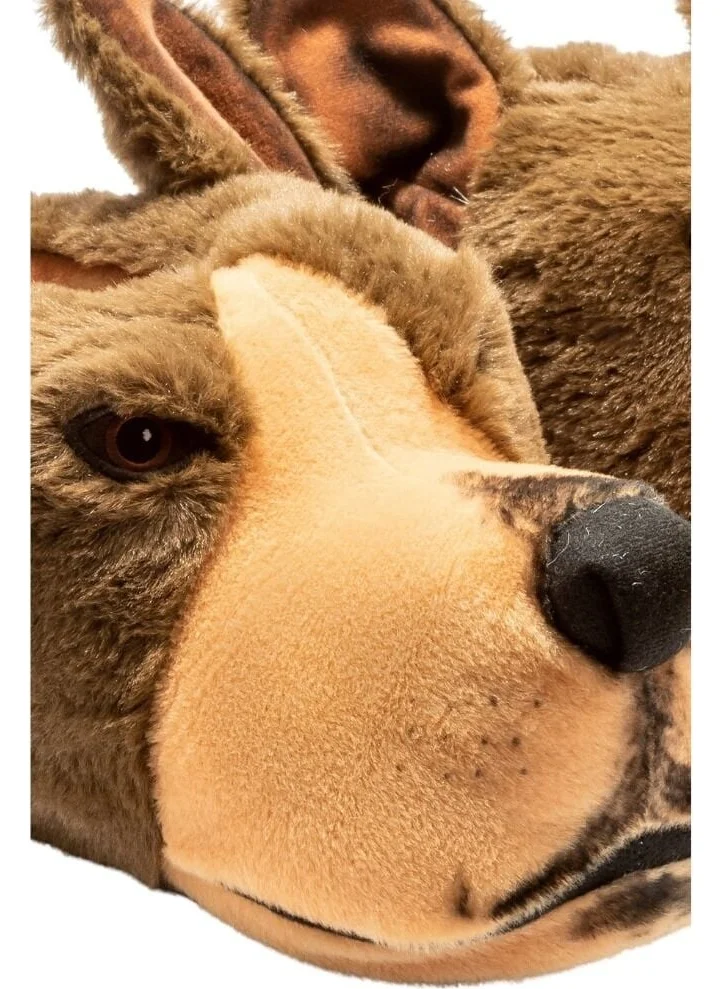 Twigy CC0535 Tw Count Brown Animal Figured Men's Slippers