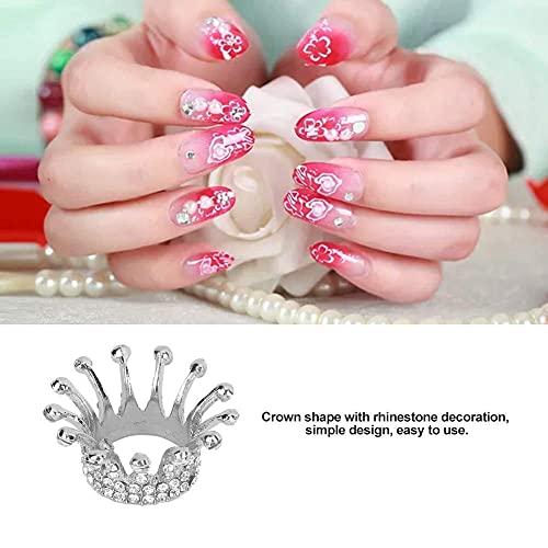 Betued Manicure Storage Box, 3 Types Crown Design Nail Art Brush Holder Set Pen Displayer Stand Tools Brush Holders(2) - Image 4