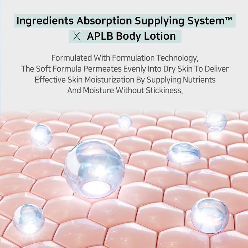 APLB Glutathione Niacinamide Body Lotion | LIPO GLUTA NIAC CENâ„¢ 12.5% 10.14 FL.OZ/Korean Skincare, Long lasting hydration, Revitalize for gentle and improve skin texture - Image 5