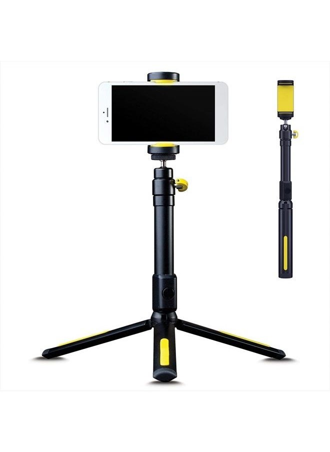 Phone Tripod by Black Eye - Phone Tripod & Filming Handle, Bluetooth Remote Shutter - FM001