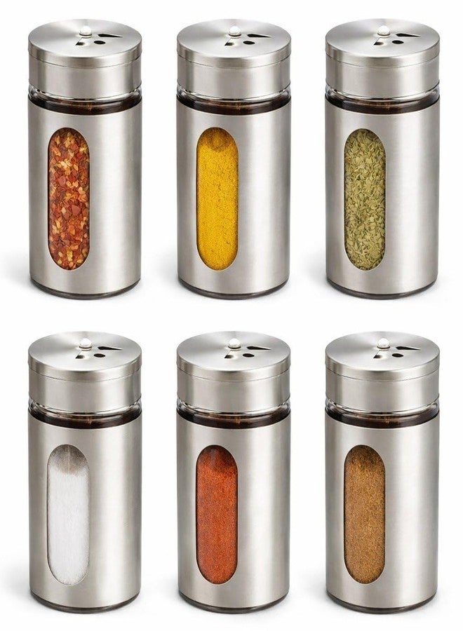 Brelixa Spice Shaker Container with Lid, Masala Dabba Seasoning Dispenser Jar for Chilli Flakes, Salt, Pepper Storage for Kitchen Use, 100ML - Image 2