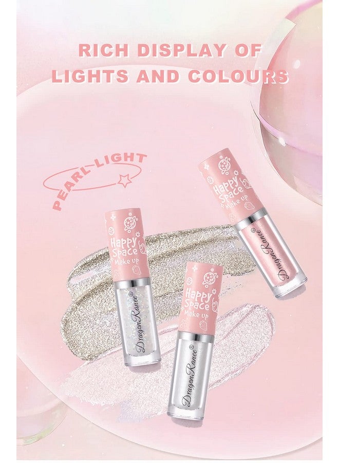 Sumeitang 8Pcs Liquid Glitter Eyeshadow Bling Under Eye Shadow Quick Drying Liquid Sparkling Eyeshadow Eyeliner Eyelid Make Up Set Highlight Shimmer Loose Glitter Glue For Sparkly Eye Makeup - Image 3