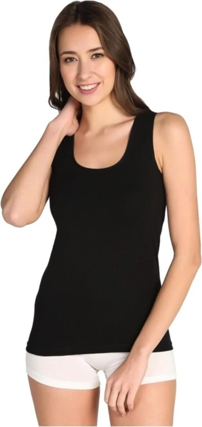 كاليا Passion Women's Ribana Wide Strap Undershirt 6-Piece