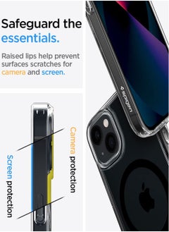 Spigen غطاء حماية Ultra Hybrid Mag لهاتف iPhone 13 متوافق مع MagSafe - أسود  - Image 3