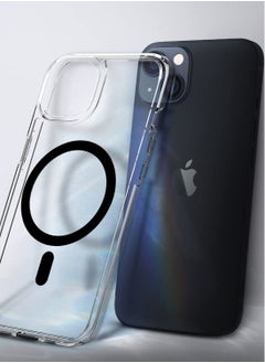 Spigen غطاء حماية Ultra Hybrid Mag لهاتف iPhone 13 متوافق مع MagSafe - أسود  - Image 2