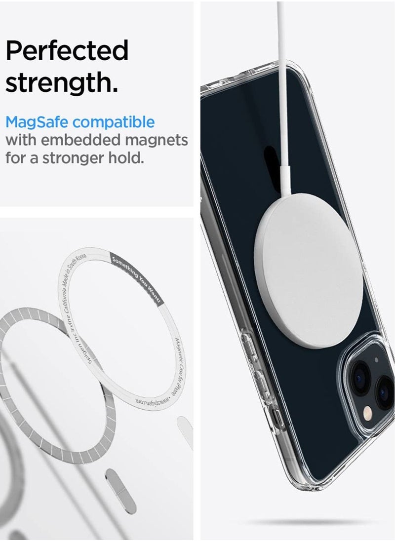 Spigen غطاء حماية Ultra Hybrid Mag لهاتف iPhone 13 متوافق مع MagSafe - أسود  - Image 4