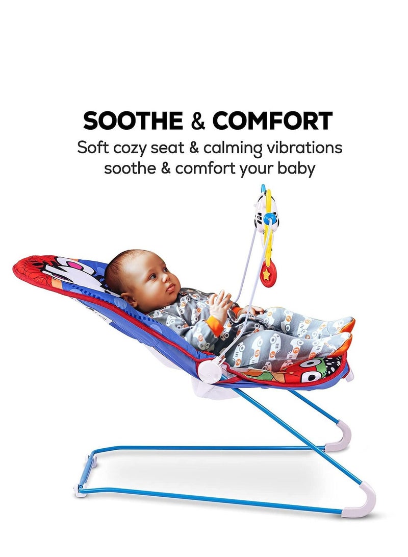 Factory Price - Animal Print Musical Baby Bouncer Chair - Image 2