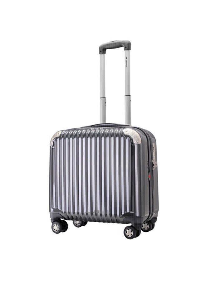 Summit 18-inch Deep Gray Pc338tc18 Universal Travel Luggage With 360° Spinner Wheels For Men And Women - Image 3