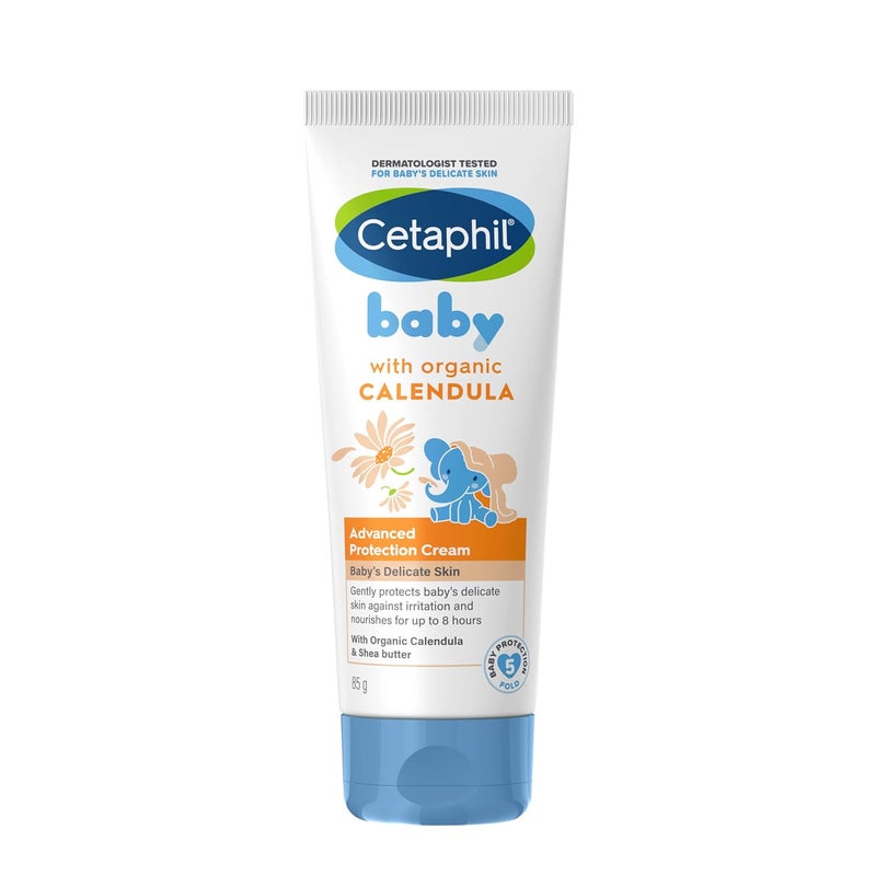Cetaphil Cetaphil Baby Cream Face Body Moisturizing Cream Advance Protection Gentle Soft with Organic Calendula 85gm - Image 1