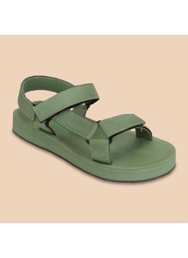 YOHO YOHO EVA Sandals for Women | EVA sole | Comfortable cushioned sole with TPR base | Lightweight | Soft skin friendly straps | Adjustable straps | Velcro closure | Vibrant colour options  - Image 5