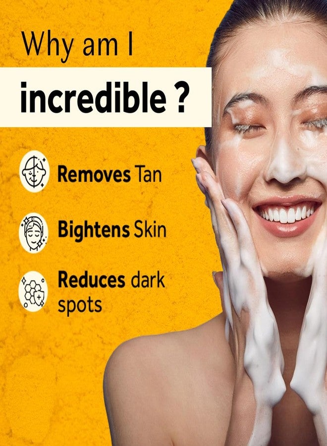 ATULYA VEDIC UBTAN FOAMING FACE WASH WITH IN BUILT BRUSH | Reduces Premature Aging|Reduces Sun Tan| Brightens Skin|Brightens Skin| Suitable for All Skin Types |150ML - Image 3