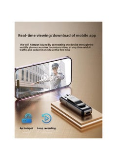 Generic Law Enforcement Recorder Recording Pen Tape Recording Dv Recording All-in-one HD Camera Camera Shooting Monitoring-Body Color:Remote Monitoring-camera-64g [wifi Mobile Phone Directly + Audio And Video Recording + Ultra-clear Night  - Image 3