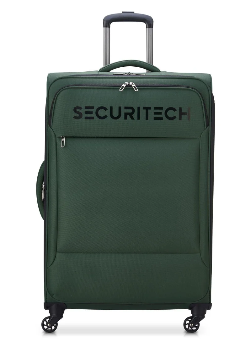 DELSEY Paris Delsey Paris Securitech 82cm Expandable 4 Double-Wheeled Check-In Luggage Trolley - Khaki