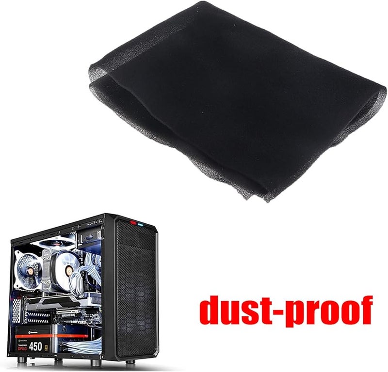 3mm Thick Sponge Cover Pad for PC Computer Metal Cabinet Low Resistance Large Size 500 500 3mm - Image 3