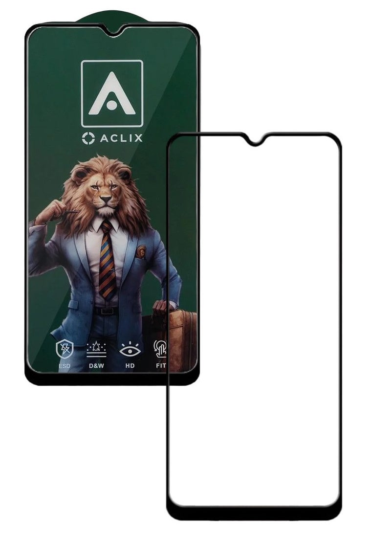ACLIX Antistatic ESD Dustproof Premium Quality High Definition Tempered Glass Screen Protector Designed For Samsung Galaxy A02 - Image 1