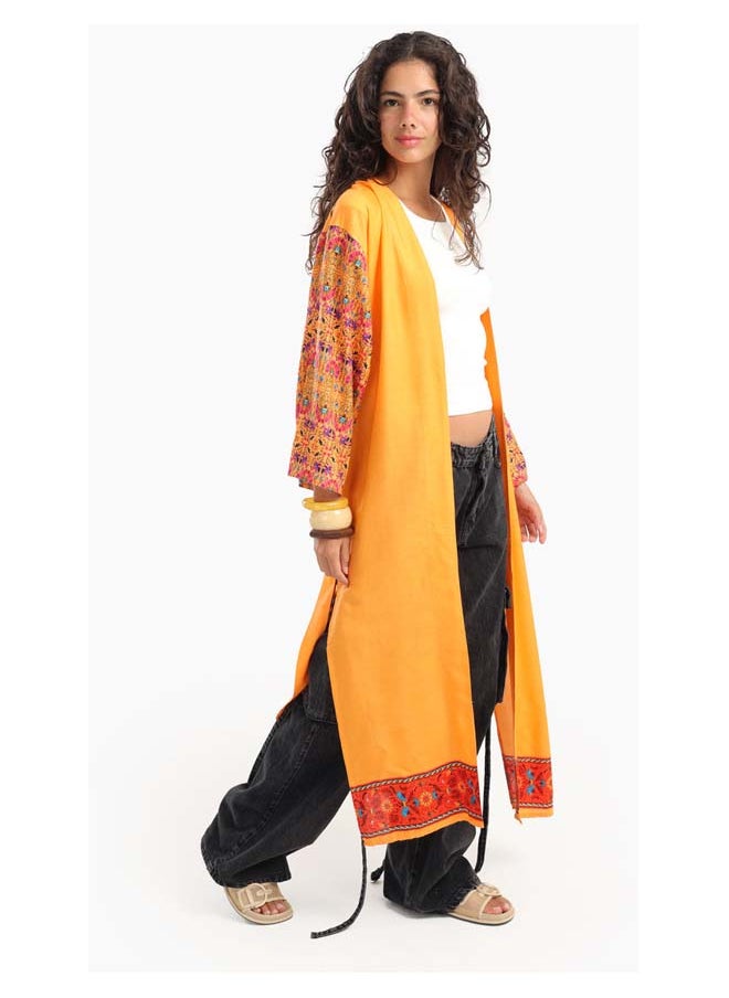 Carina Chic Printed Colored Kimono  - Image 3