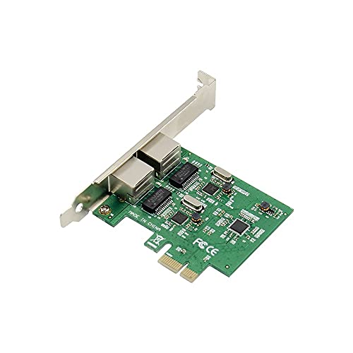 X-MEDIA XM-NA3820 PCI-E 2-Port Dual 10/100/1000Mbps Gigabit Ethernet PCI Express (PCIe x1) Server Network Card/Network Adapter, Realtek RTL8111F Chipset, Windows 11 & Linux Supported - Image 4