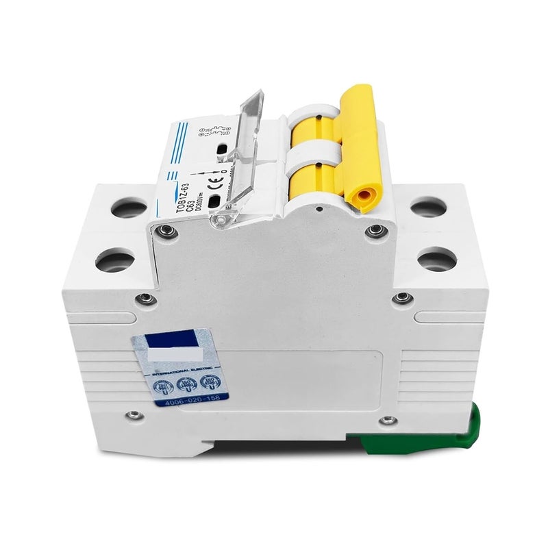 TOB1Z 63 2P 3A DC 600V C Curve MCB Circuit Breaker For Photovoltaic PV System - Image 4